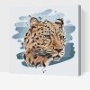 Malen nach Zahlen - Leopardenkopf