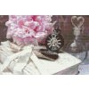 Diamond Painting - Taschenuhr und Pfingstrose