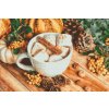 Diamond Painting - Tasse mit Marshmallows und Zimt