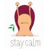 Diamond Painting - Stay calm Schnecke