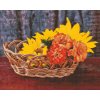 Diamond Painting - Korb mit Blumen
