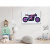 Malen nach Zahlen - Stylisches Motorrad