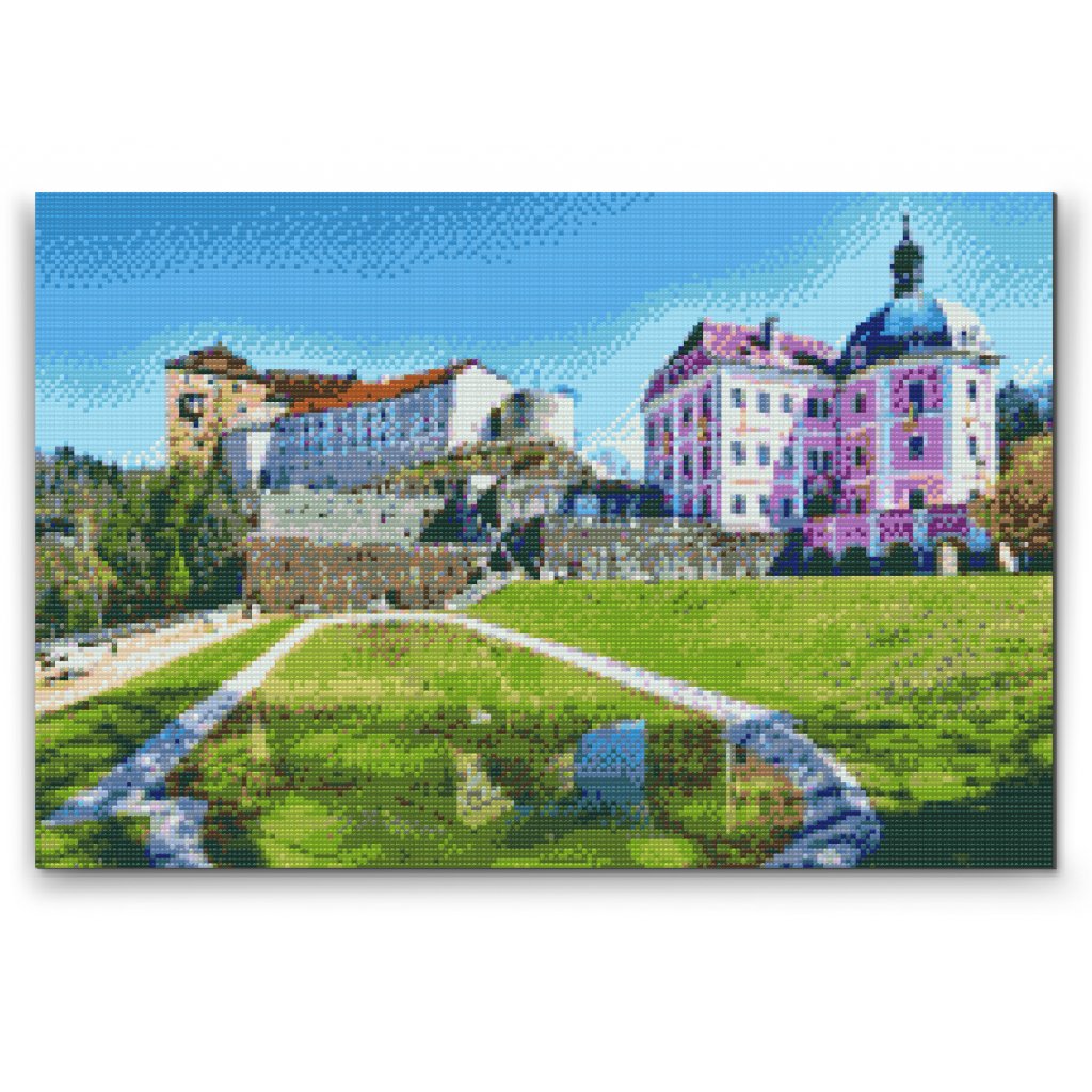Diamond Painting - Burg und Schloss Bečov nad Teplou