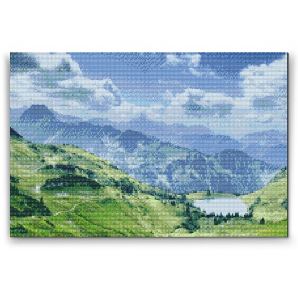 Diamond Painting - Oberstdorfer Alpen