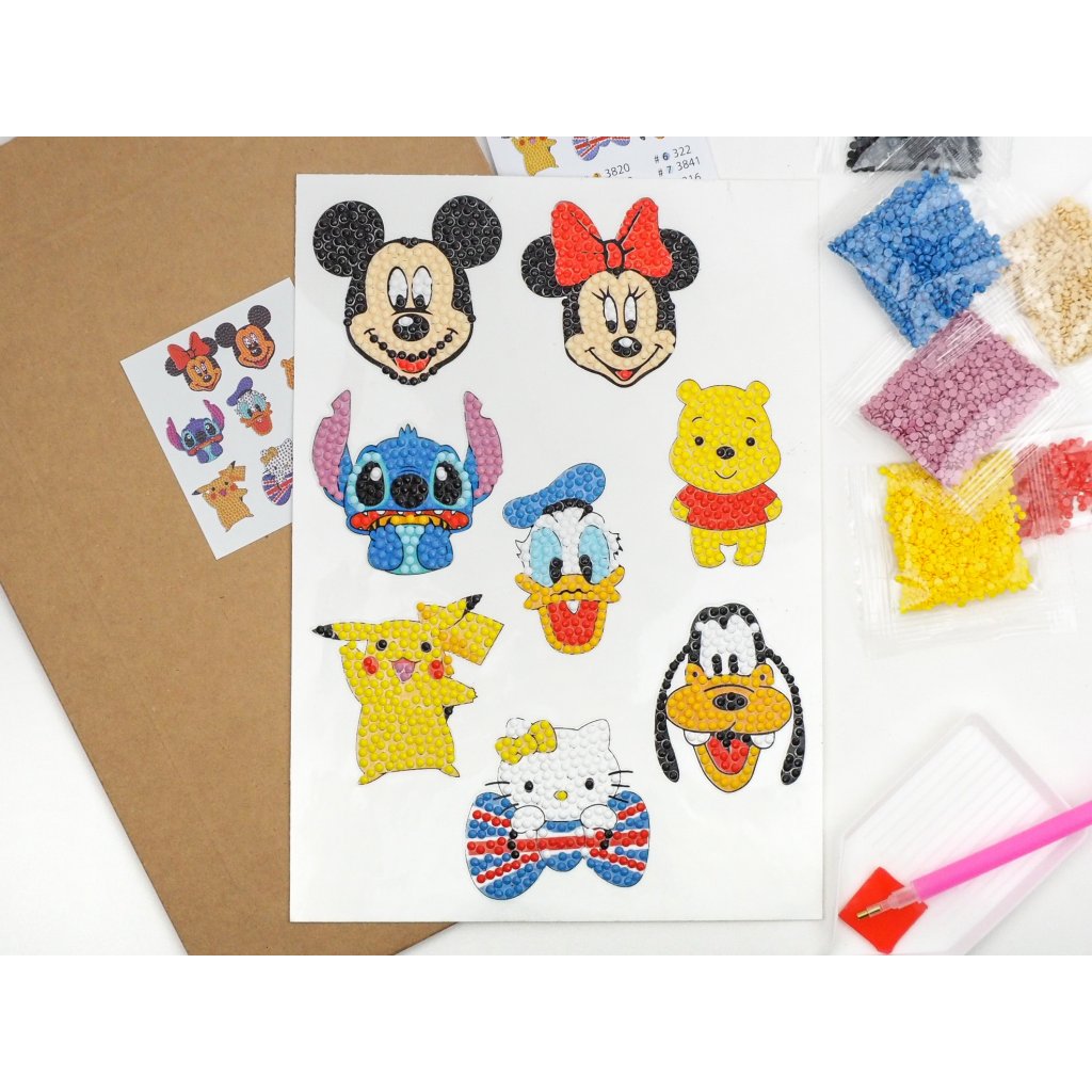 Diamond Painting Sticker - Disney