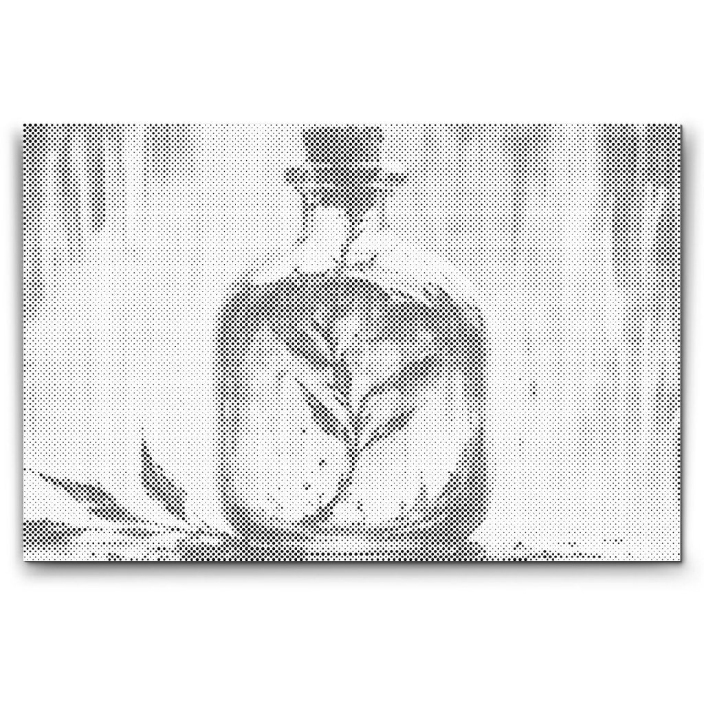 M2_Punktmalerei_-_Blume_in_einer_Flasche