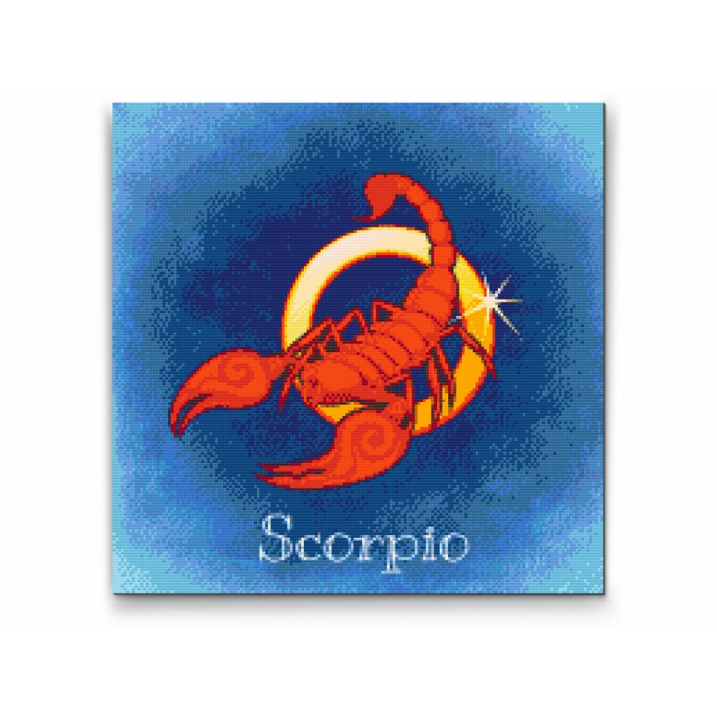 Diamond painting - Skorpion/Scorpio