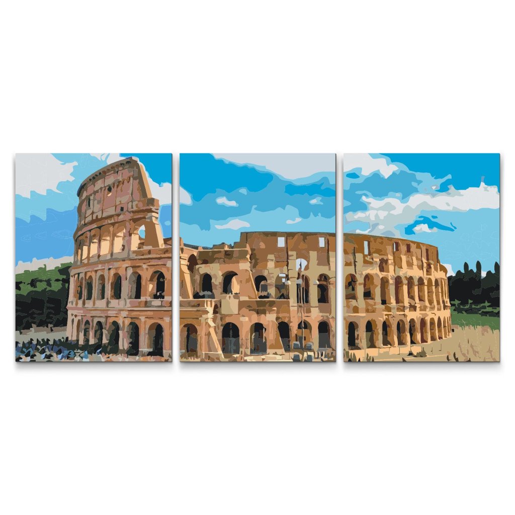 Malen_nach_Zahlen_Kolosseum_2_Set_aus_3_Leinwanden_M7