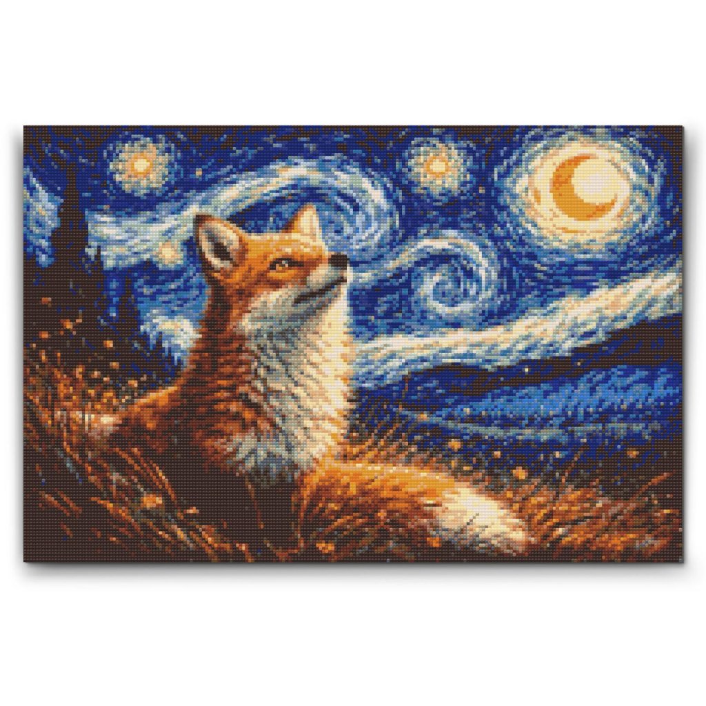 Diamond_Painting_Vincent_Van_Gogh_-_Sternennacht_und_der_Fuchs_M2