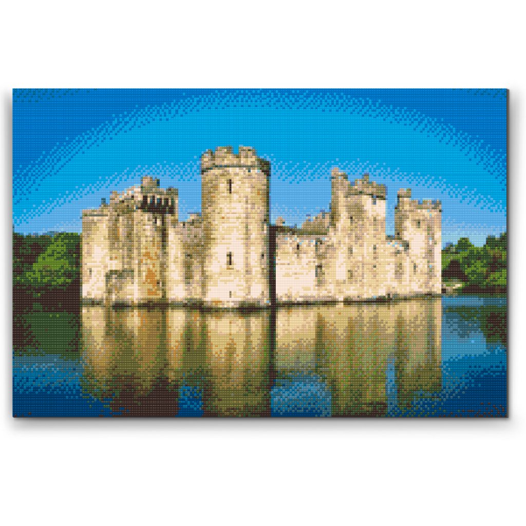 Diamond Painting - Wasserschloss Bodiam