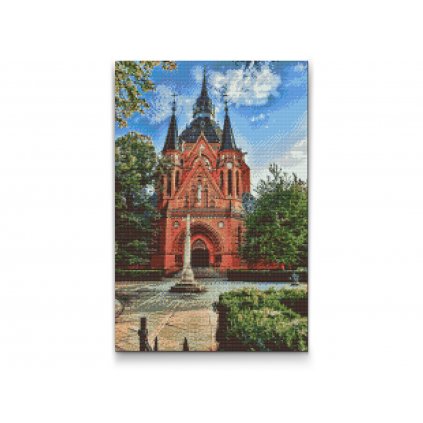 Diamond Painting - Breclav - Kirche Mariä Heimsuchung