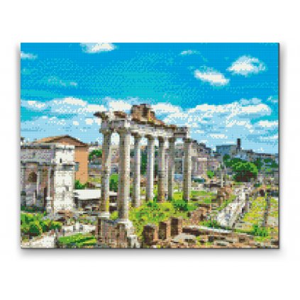 Diamond Painting - Forum Romanum, Rom 3