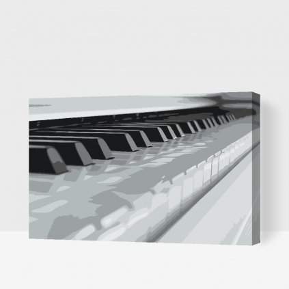 Malen nach Zahlen - Klavier