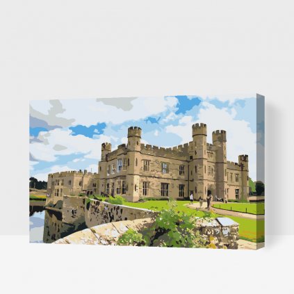 Malen nach Zahlen - Leeds Castle Water Castle, England 2