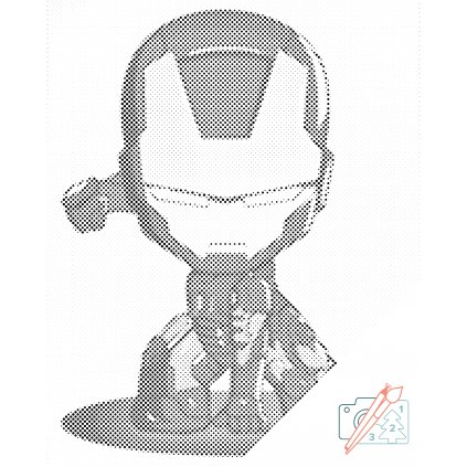 Punktmalerei - Iron Man 2