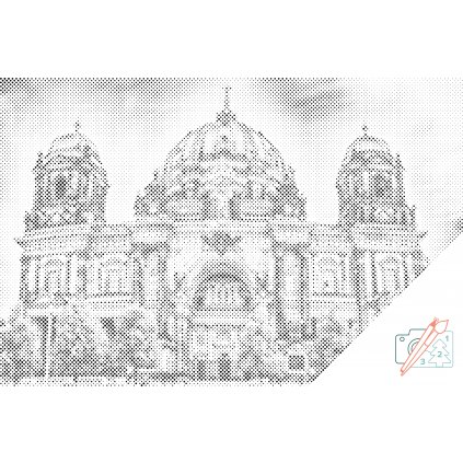 Punktmalerei - Berliner Dom