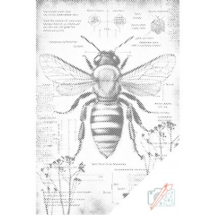 Punktmalerei - Alles über die Bienen