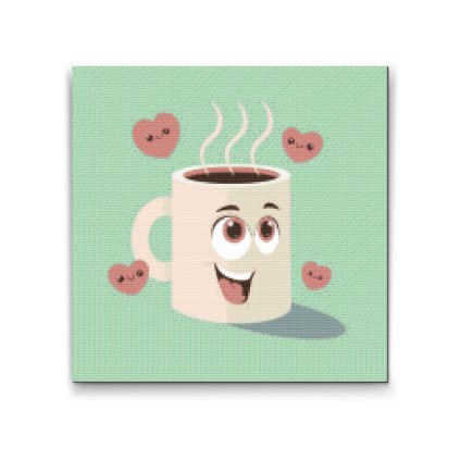 Diamond Painting - Kaffeeliebe
