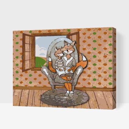 Malen nach Zahlen - Gutenachtgeschichte