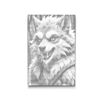 M2_Punktmalerei_-_Werwolf