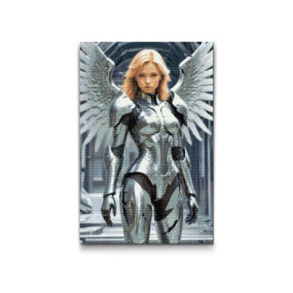 M2_Diamond_painting_-_Engel_in_Metallrüstung