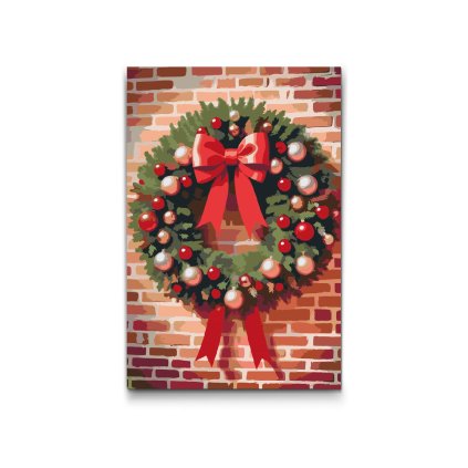 M2_Malen_nach_Zahlen_-_Weihnachtskranz