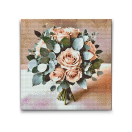 M2_Diamond_painting_-_Beigefarbener_Blumenstrauß_mit_Eukalyptus