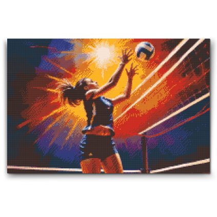 M2_Diamond_painting_-_Volleyballerin