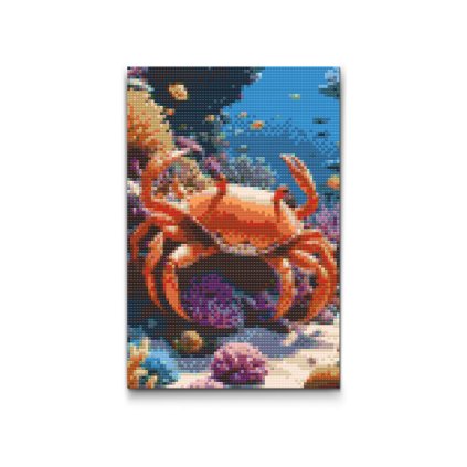 M2_Diamond_painting_-_Krabbe_im_Meer