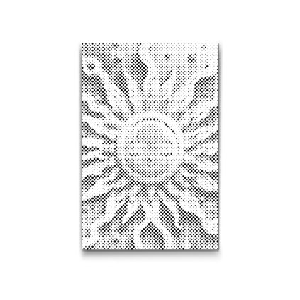 M2_Punktmalerei_-_Blau-gelbe_Sonne