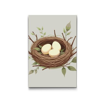 M2_Malen_nach_Zahlen_-_Vogelnest