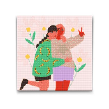 M2_Diamond_painting_-_Illustration_-_Beste_Freundinnen