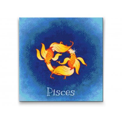 Diamond painting - Fische/Pisces