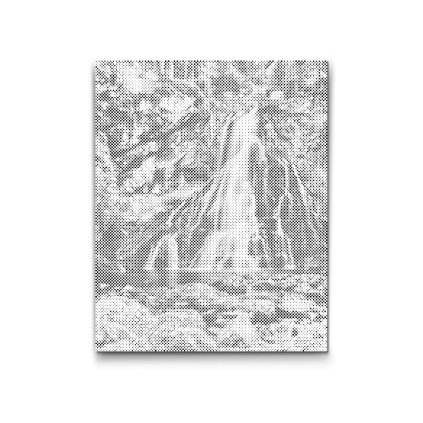 Punktmalerei_Gollinger_Wasserfall_-_Osterreich_M2