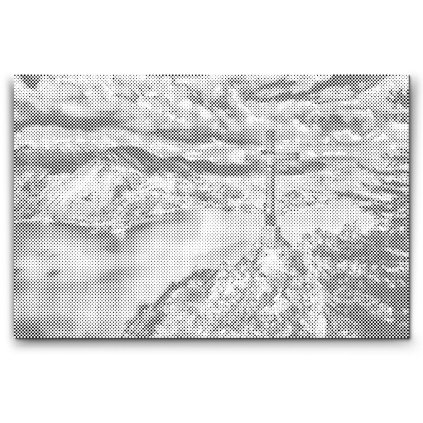 Punktmalerei_Blick_am_Traunsee_bei_Gmunden_-_Osterreich_M2