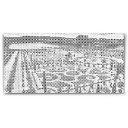 Punktmalerei_Garten_in_Versailles_-_Frankreich_M2