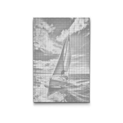 Punktmalerei_Segelboot_auf_dem_Meer_M2