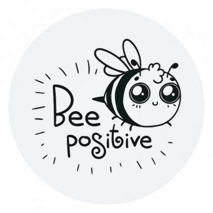 Malen nach Zahlen - Positive Biene