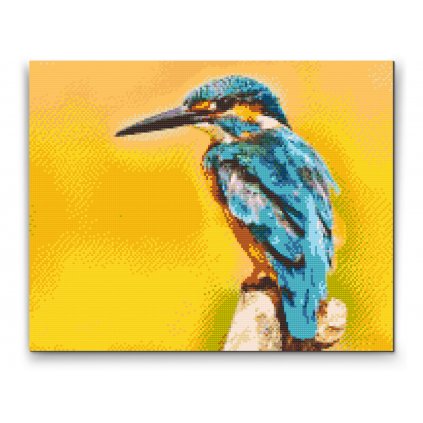 Diamond painting - Eisvogel 1