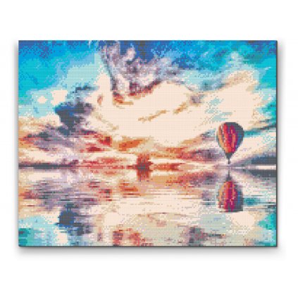 Diamond painting - Baloon Flug