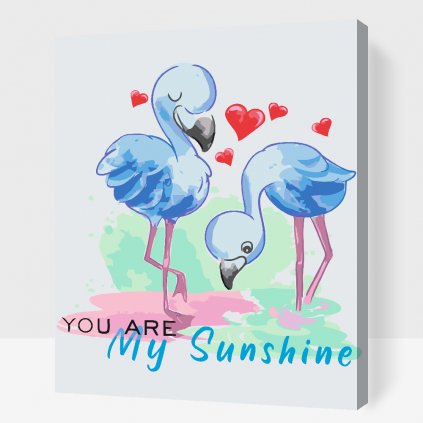 Malen nach Zahlen - You are my Sunshine