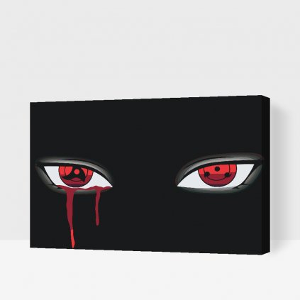 Malen nach Zahlen - Mangekyou sharingan