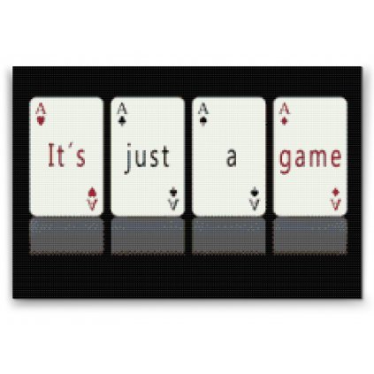 Diamond Painting - Es ist nur ein Spiel