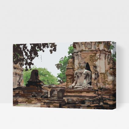 Malen nach Zahlen - Ayutthaya