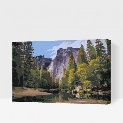 Malen nach Zahlen - Yosemite 2
