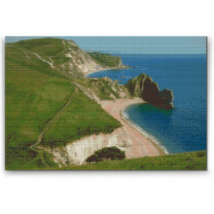 Diamond Painting - Küste von Dorset
