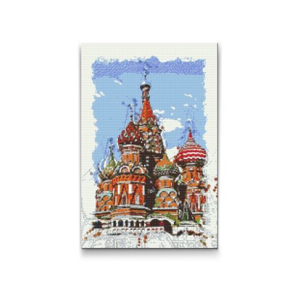 Diamond Painting - Basilius-Kathedrale