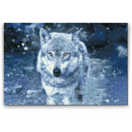 Diamond Painting - Wolf Raubtier
