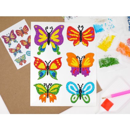 Diamond Painting Sticker - Schmetterlinge 1