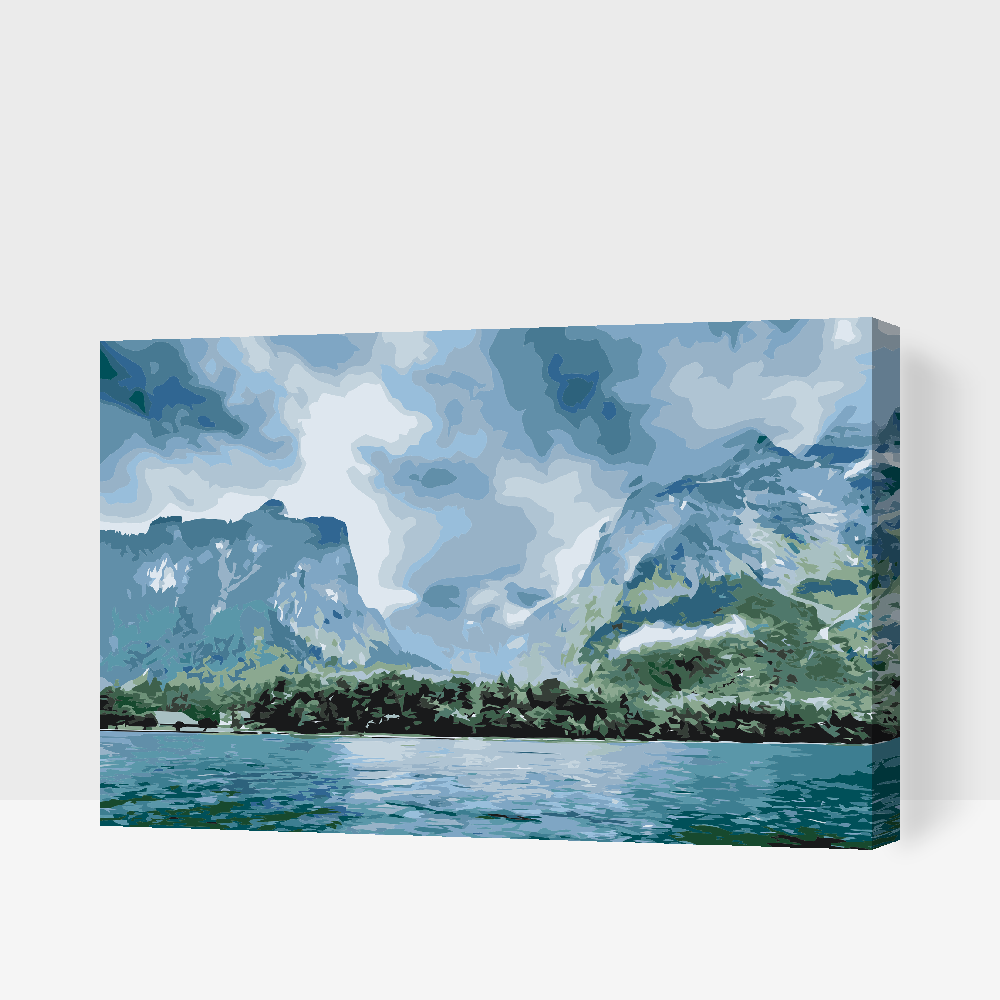 Malen nach Zahlen - Königssee - BildvomFoto.de